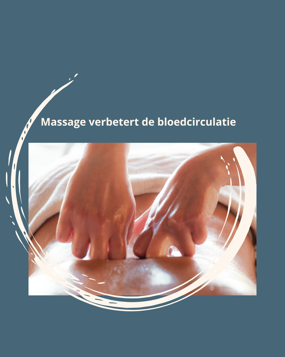 massage verbetert de circulatie