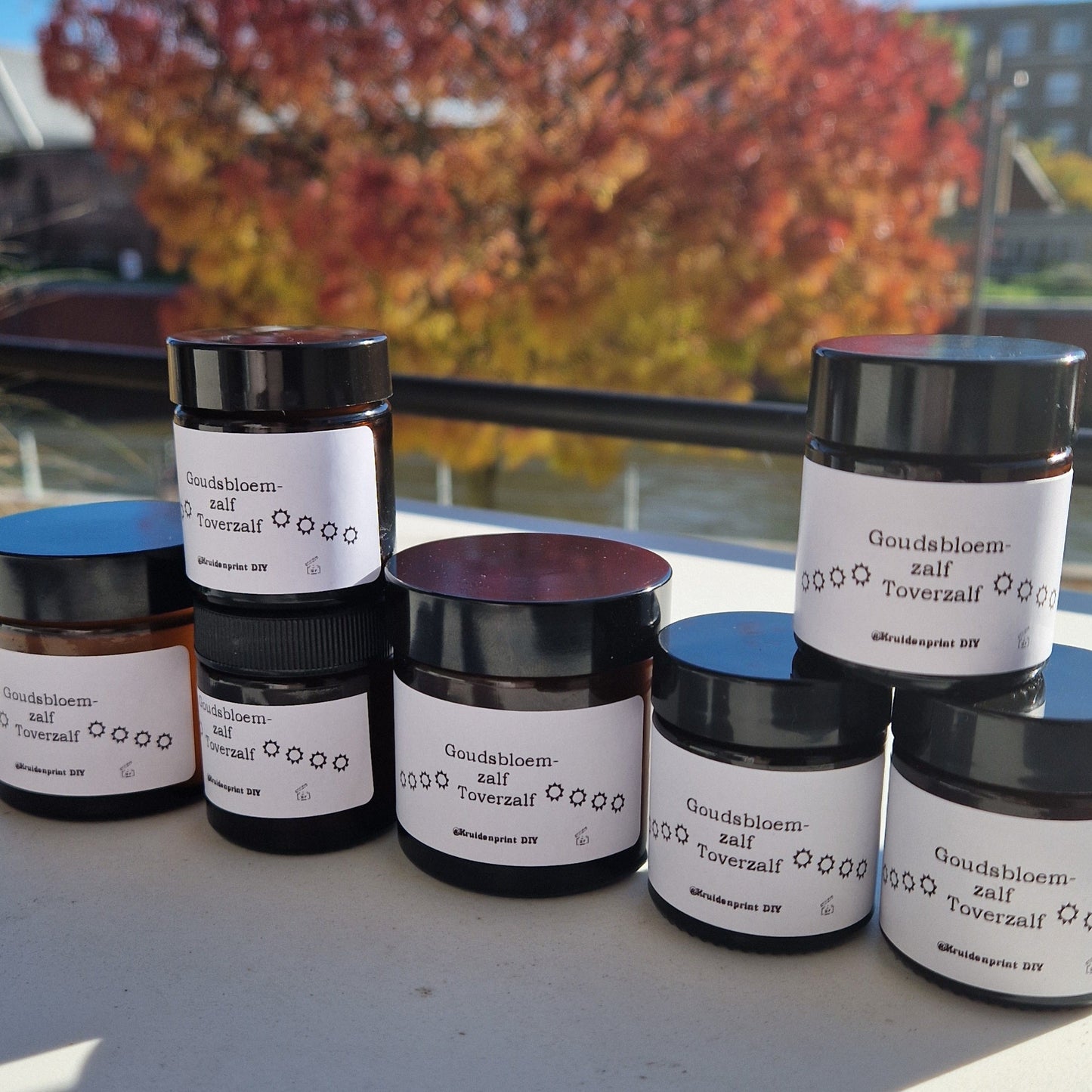 REFILL & RECHARGE: DIY PAKKET goudsbloemzalf/toverzalf - Kruidenprint